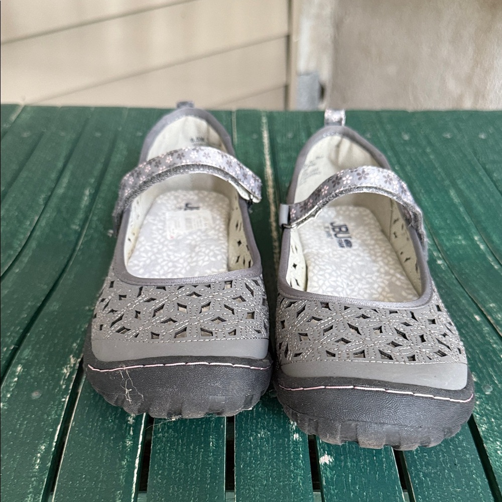 BRAND NEW JBU Gray Women's Mary-Jane Sneakers